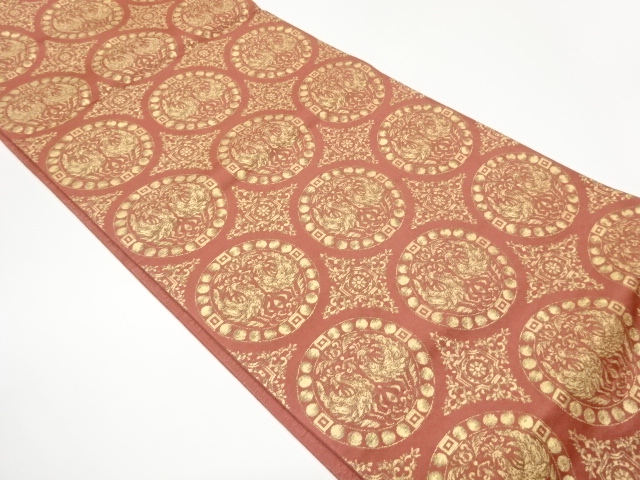 JAPANESE FUKURO OBI / WOVEN TRADITIONAL PATTERN